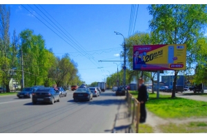 Рекламный щит улица Луначарского Автовокзал, сторона А