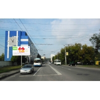 Рекламный щит улица Cвердлова Баумана, сторона Б