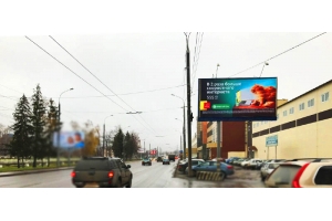Рекламный щит улица Баумана 30 2, сторона А