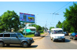 Рекламный щит улица Терновского 69, сторона Б