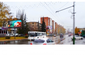 Рекламный щит улица Суворова 129 Твиспо, сторона Б